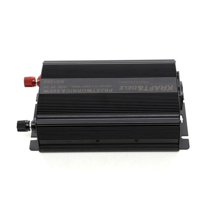 Przetwornica samochodowa 500W 12/24V - 230V