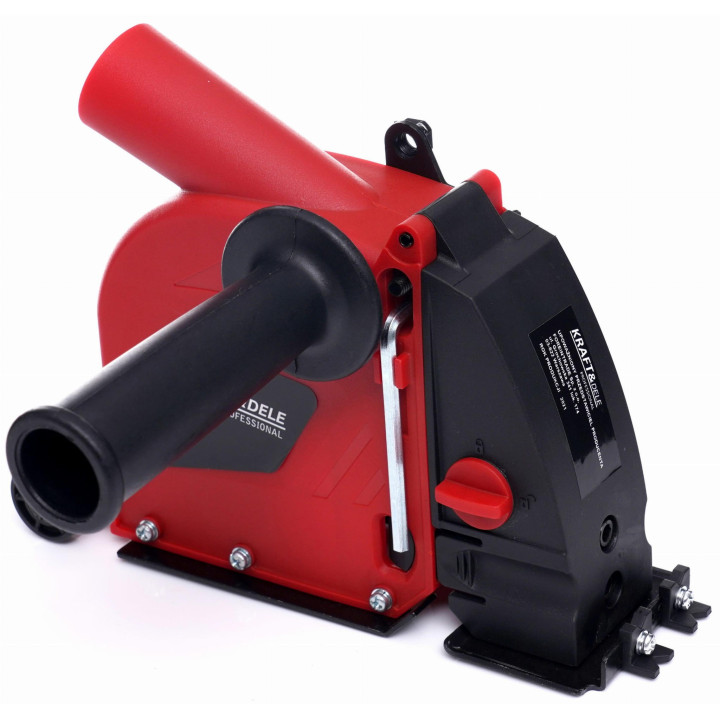 Osłona przeciwpyłowa z funkcją odsysania do szlifierki bruzdownicy 115/125mm KD1977