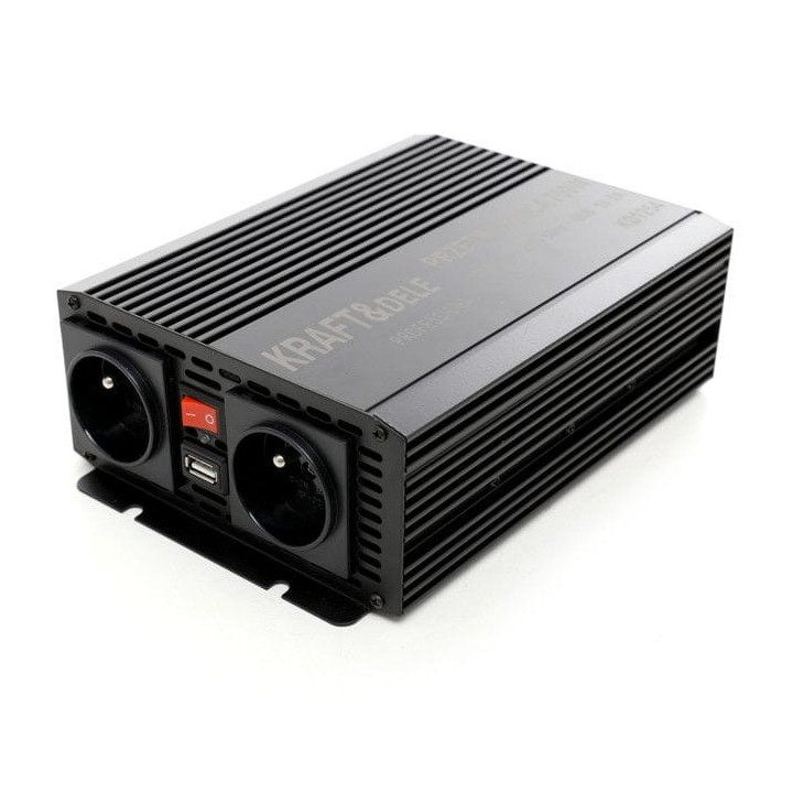 Przetwornica samochodowa 700W 12V - 230V