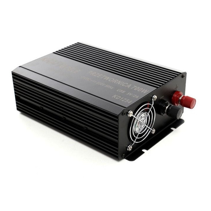 Przetwornica samochodowa 700W 12V - 230V