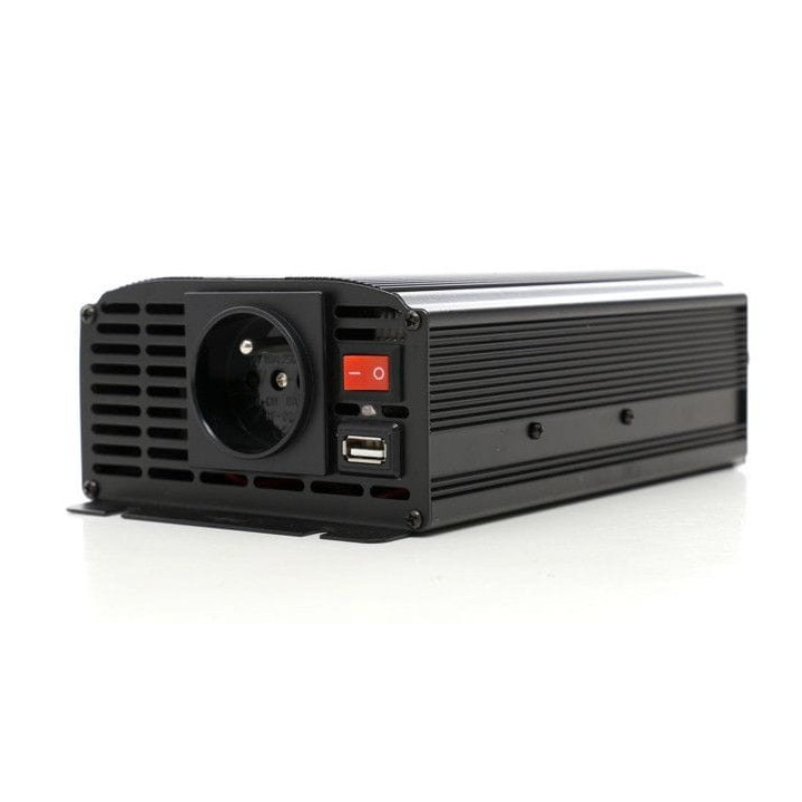 Przetwornica samochodowa 500W 12/24V - 230V