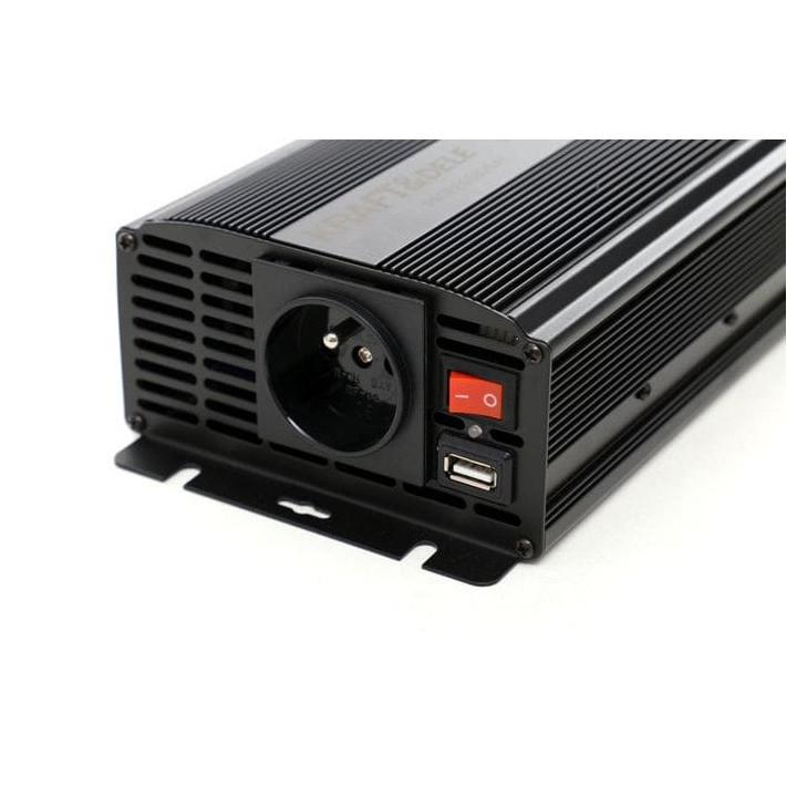 Przetwornica samochodowa 500W 12/24V - 230V