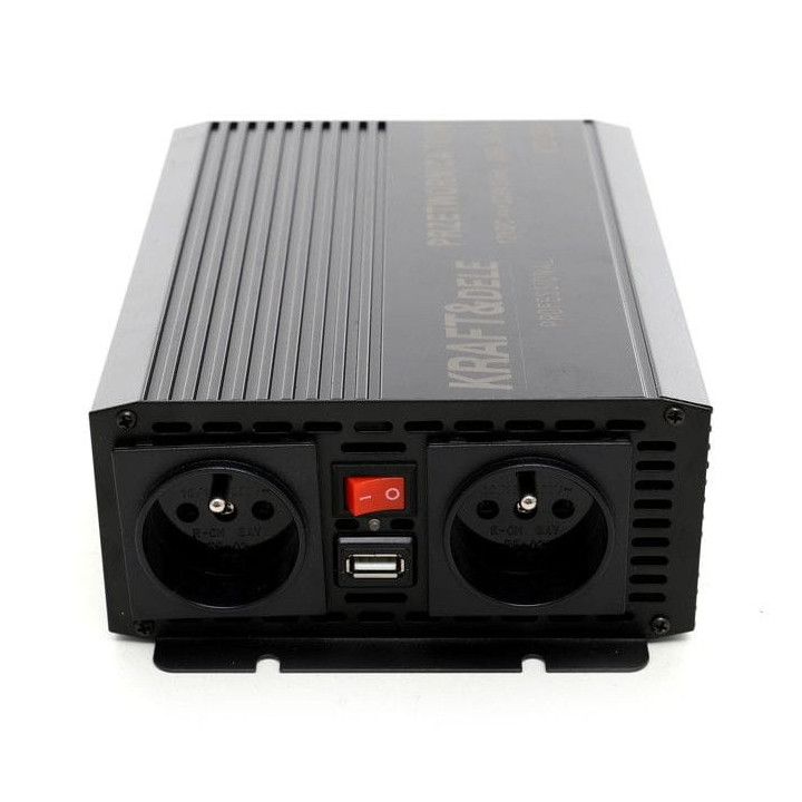 Przetwornica samochodowa 700W 12V - 230V