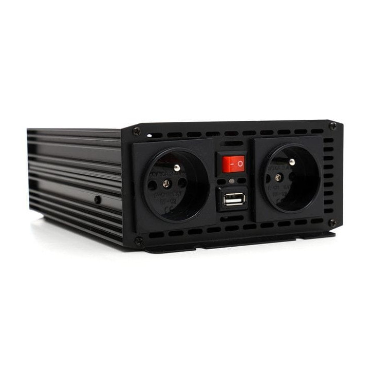 Przetwornica samochodowa 700W 12V - 230V