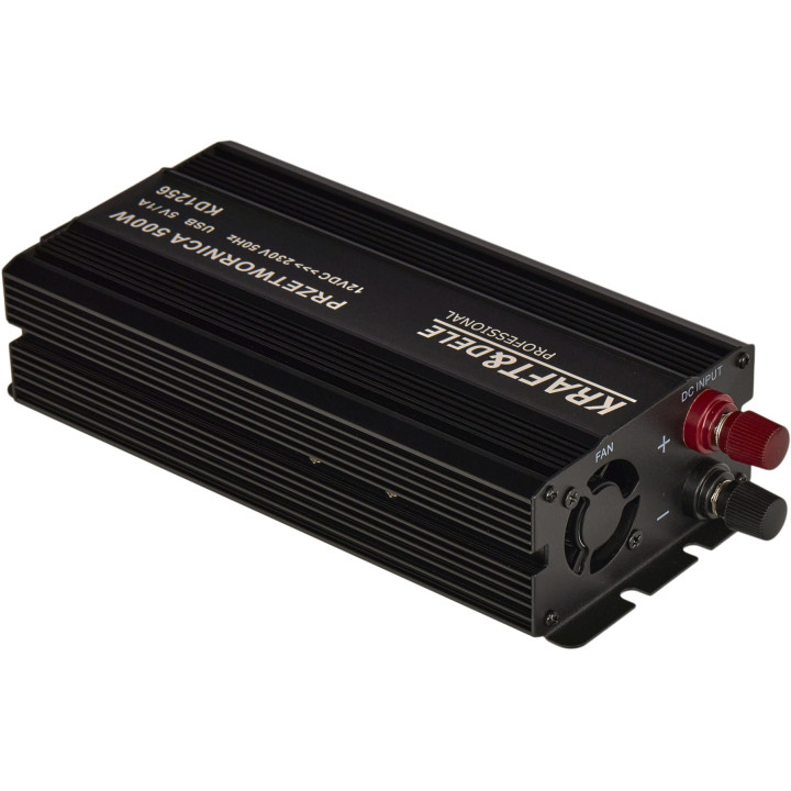 Przetwornica napięcia 12V na 230V 500/1000W CZYSTA SINUSOIDA KD1256