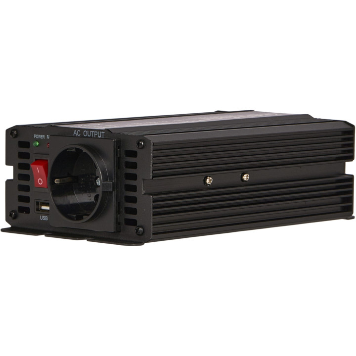 Przetwornica napięcia  12V na 230V 300 / 600W CZYSTA SINUSOIDA KD1257