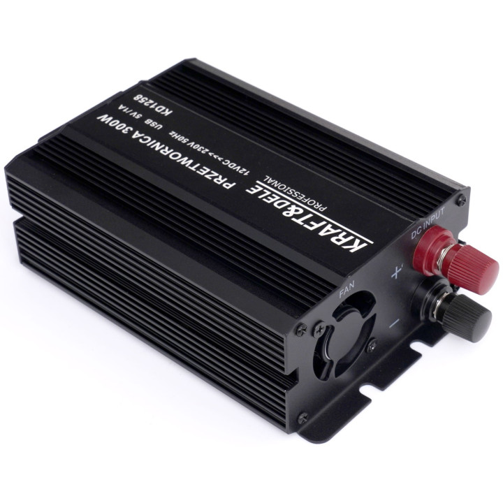 Przetwornica 12V na 230V 300W / 600W  skorygowana sinusoida KD1258