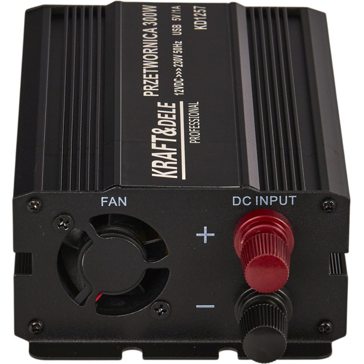 Przetwornica napięcia  12V na 230V 300 / 600W CZYSTA SINUSOIDA KD1257