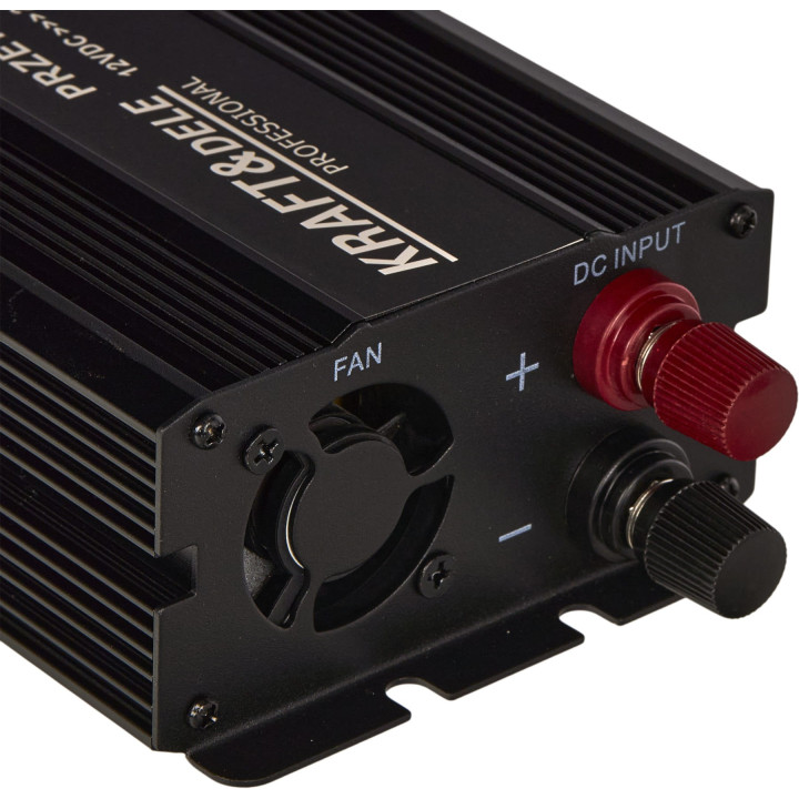 Przetwornica napięcia  12V na 230V 300 / 600W CZYSTA SINUSOIDA KD1257