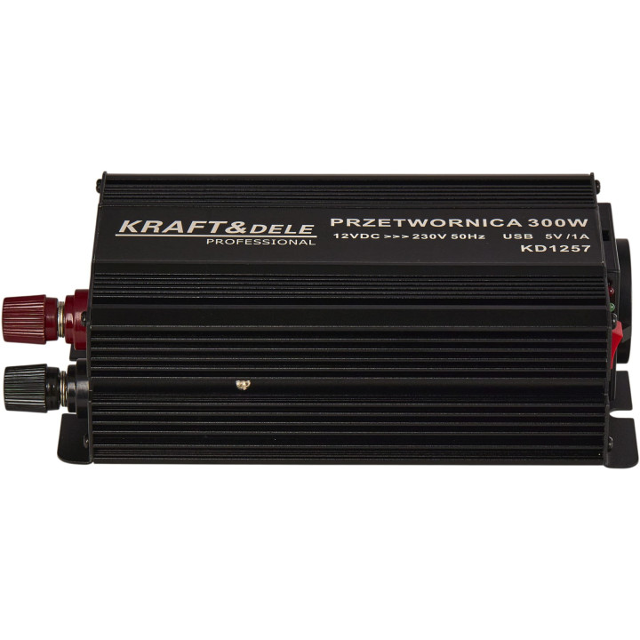 Przetwornica napięcia  12V na 230V 300 / 600W CZYSTA SINUSOIDA KD1257