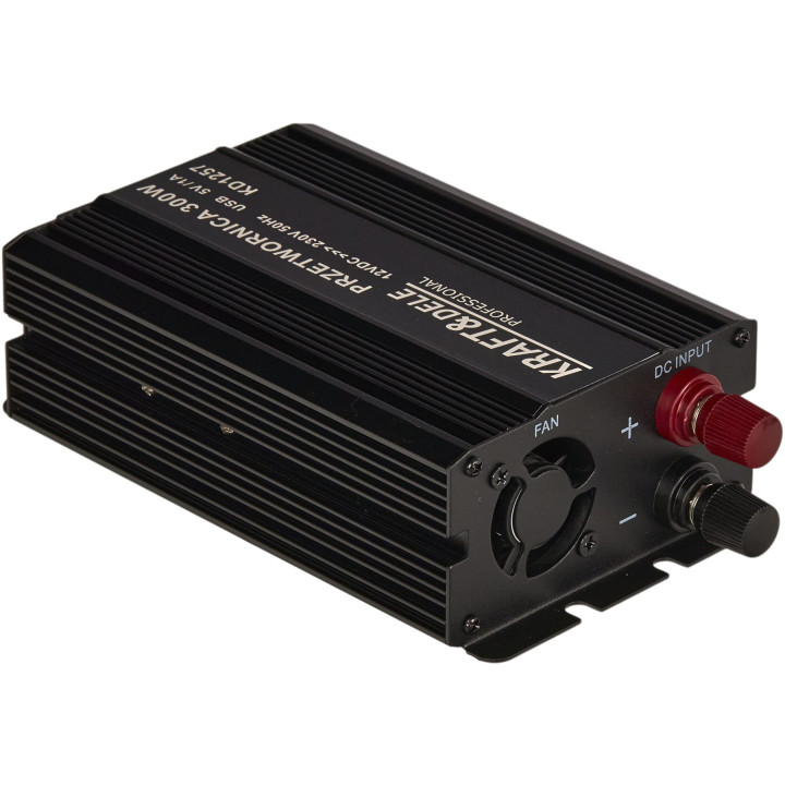 Przetwornica napięcia  12V na 230V 300 / 600W CZYSTA SINUSOIDA KD1257