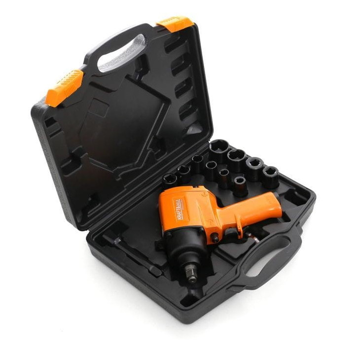 Klucz udarowy pneumatyczny 1050Nm KD1425 + nasadki