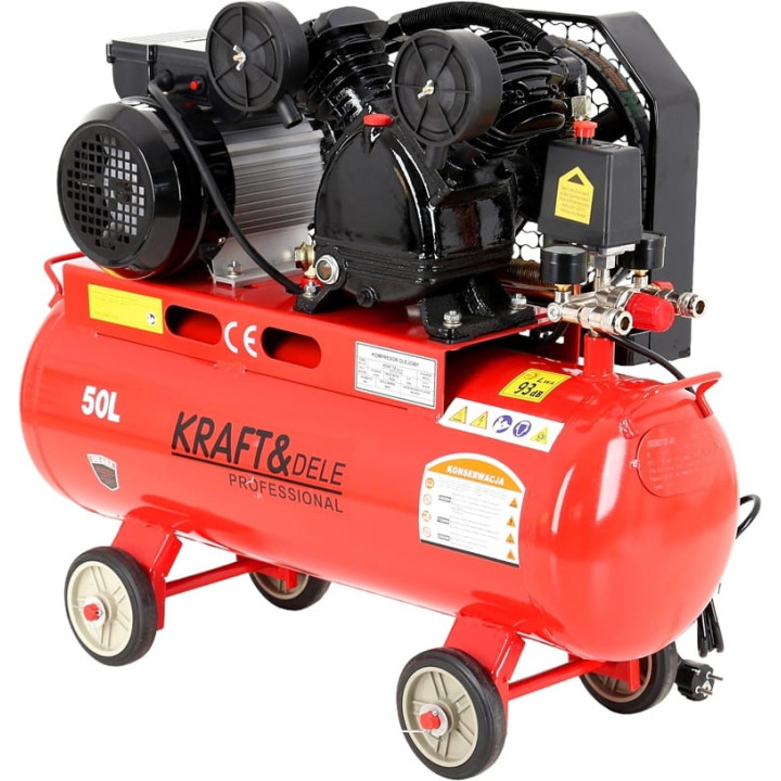 Kompresor olejowy 50L 2,8kW 480L/min KD403