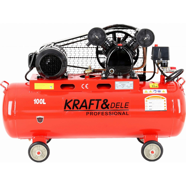 Kompresor Olejowy 100L 400V KD404