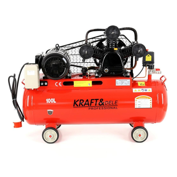 Kompresor Olejowy 100L 3 Tłoki 400V KD405