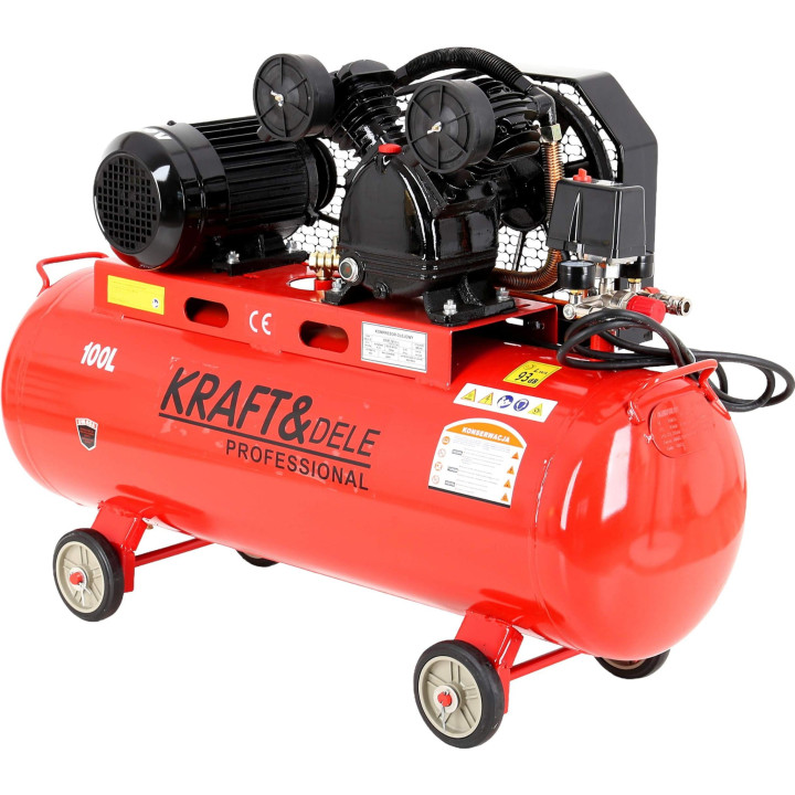 Kompresor Olejowy 100L 400V KD404