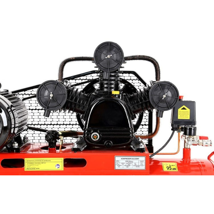 Kompresor Olejowy 200L 3 Tłoki 400V KD408