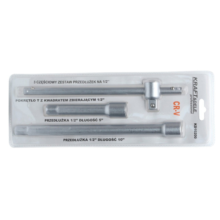 Przedłużki 3szt. 1/2"  KD10200