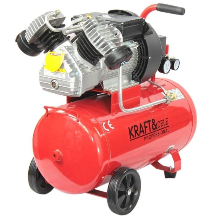 Kompresor olejowy 50L 2 tłoki KD1478