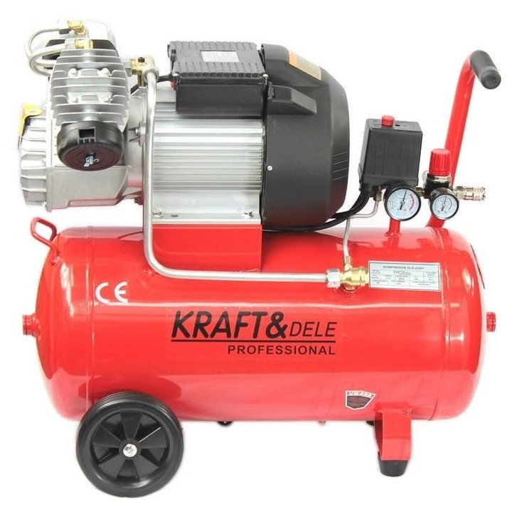 Kompresor olejowy 50L 2 tłoki KD1478