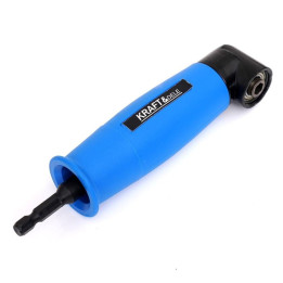 Adapter kątowy 90 °C HEX 1/4" 155mm  na wkrętarkę KD10798