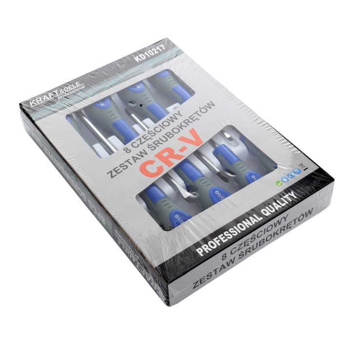 8 Częściowy Zestaw Śrubokrętów  KD10217