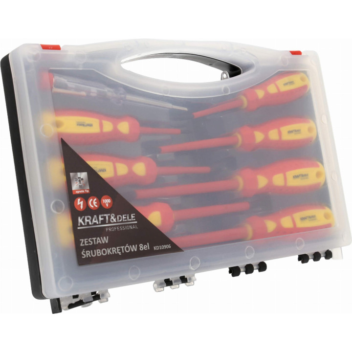 Zestaw śrubokrętów 8 elementów KD10906