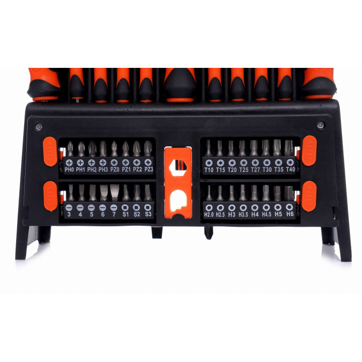 Zestaw śrubokrętów + magnetyzer 50szt. KD10950