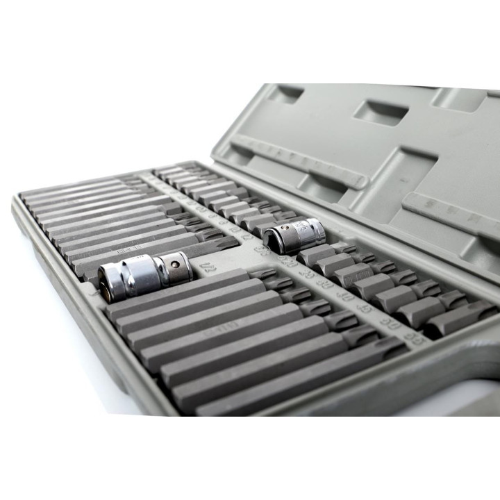 Komplet Bitów specjalnych KD10219 HEX, TORX, SPLINE 40cz.