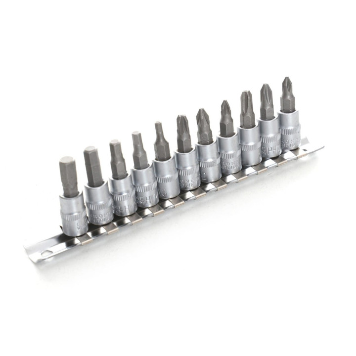 Zestaw Bitów 1/4"  11cz. KD10240
