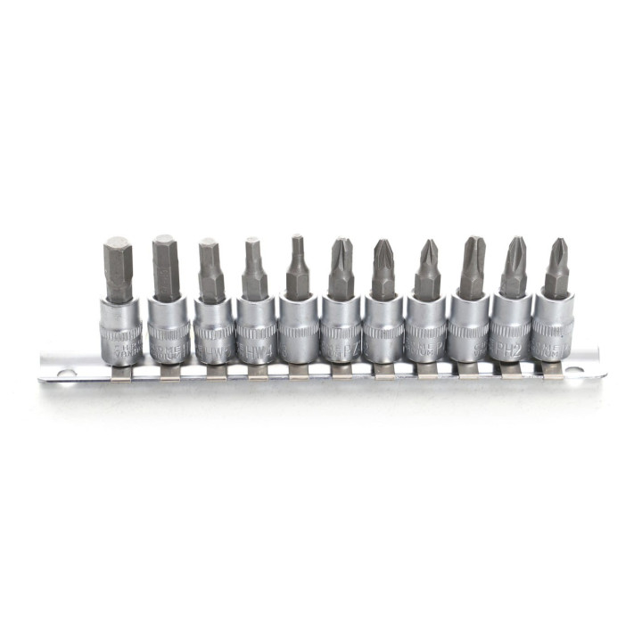Zestaw Bitów 1/4"  11cz. KD10240