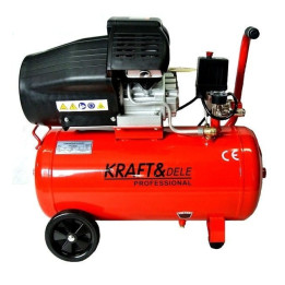 Kompresor olejowy 50L 2 Tłoki 230V KD1471
