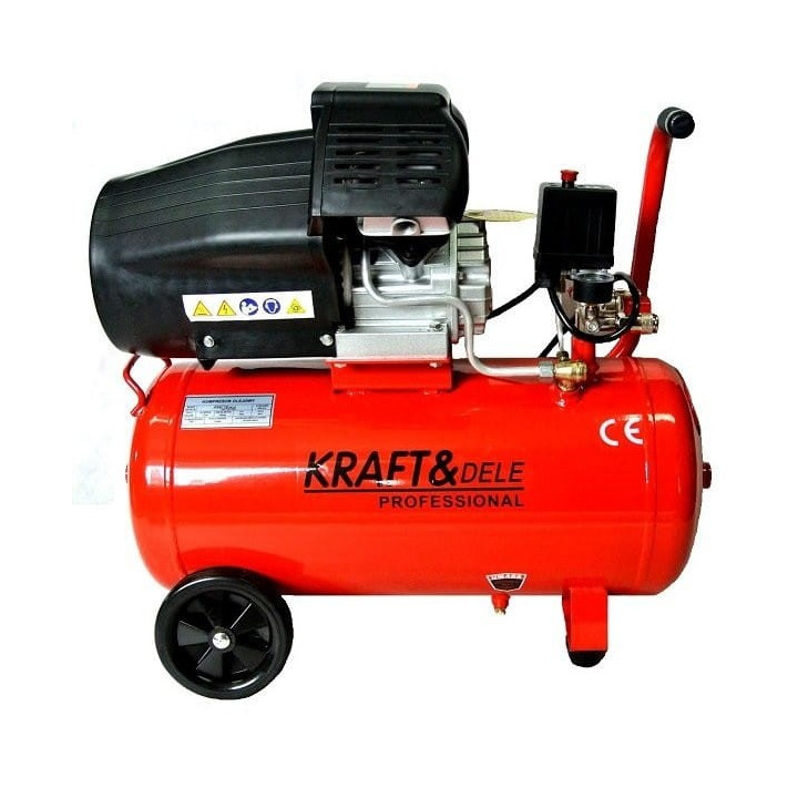 Kompresor olejowy 50L 2 Tłoki 230V KD1471