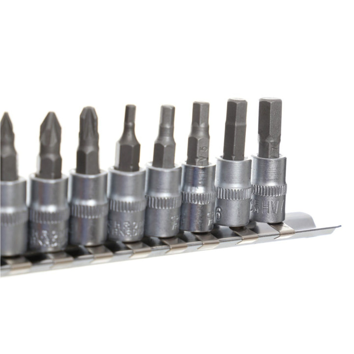 Zestaw Bitów 1/4"  11cz. KD10240