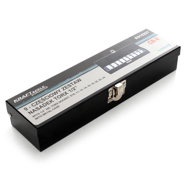 Zestaw Nasadek Torx 9cz. KD10227 Walizka !