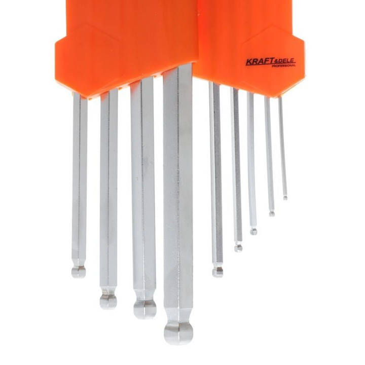 Zestaw 9 imbusów kulkowych KD10296