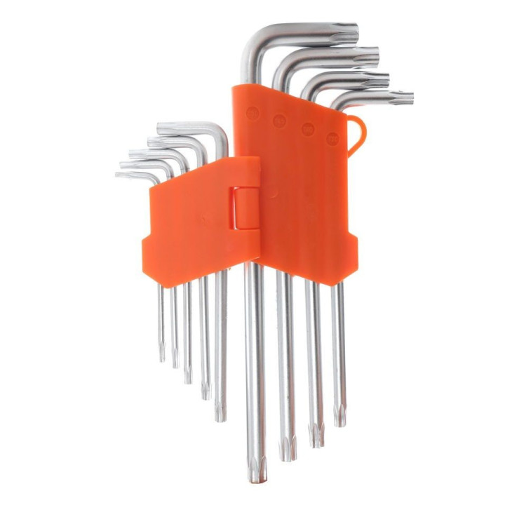 Zestaw 18 imbusów kulkowych + gwiazdkowych KD10297