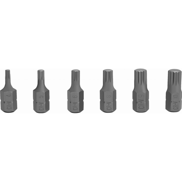 Zestaw bitów M4-M18 SPLINE 22 el. KD10539