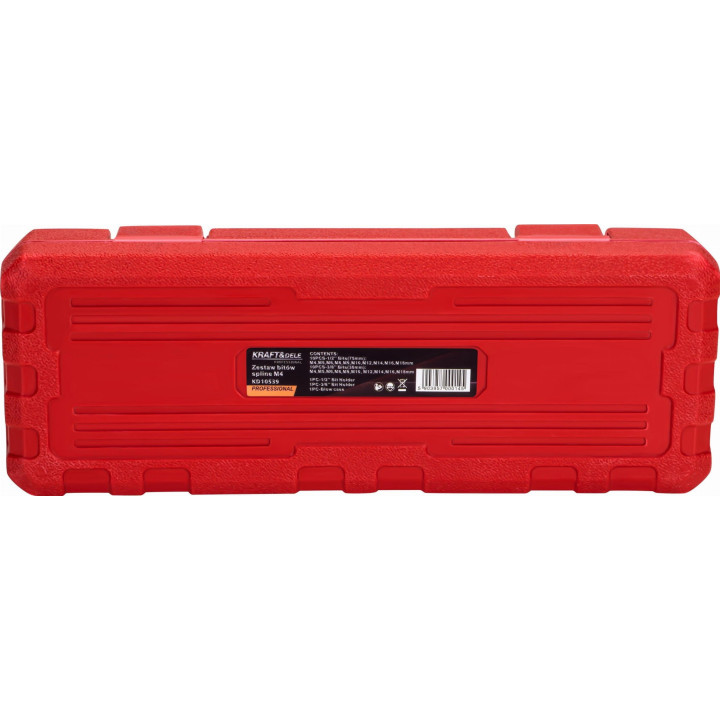 Zestaw bitów M4-M18 SPLINE 22 el. KD10539