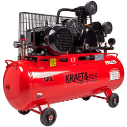 Kompresor olejowy 100L  3 Tłoki KD1477 + Seperator