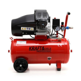 Kompresor olejowy 50L 2 Tłoki KD1479 + Seperator