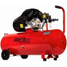 Kompresor olejowy 100L 2 Tłoki KD1480 + Separator