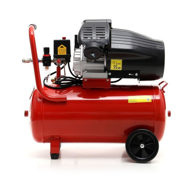 Kompresor olejowy 50L 2 Tłoki KD1479 + Seperator