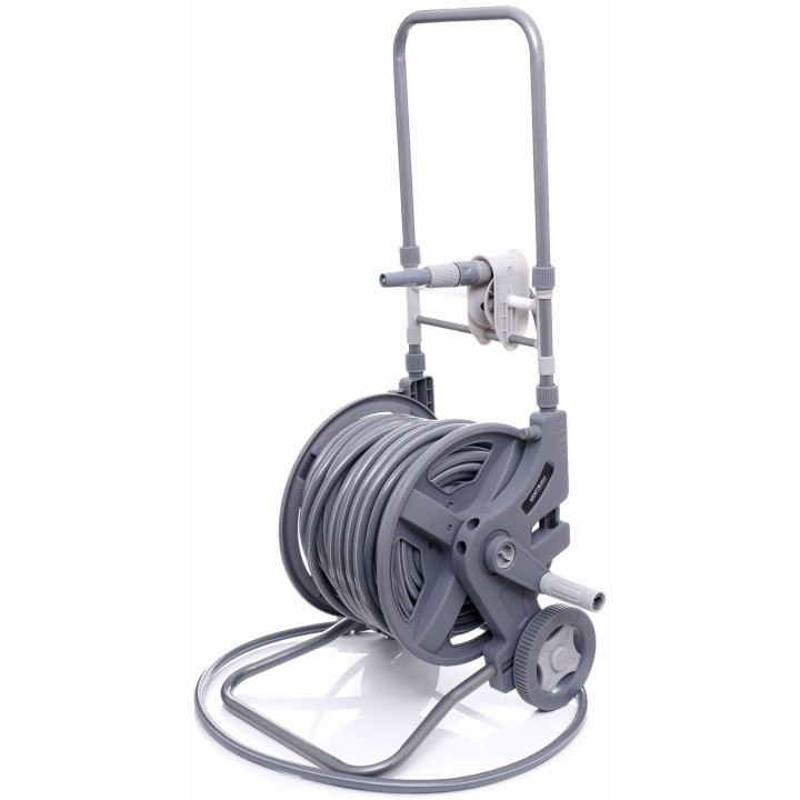 Wózek ogrodowy z wężem 45m+2m 1/2" KD2078