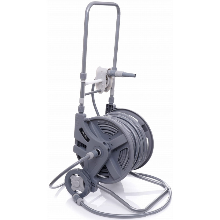 Wózek ogrodowy z wężem 45m+2m 1/2" KD2078