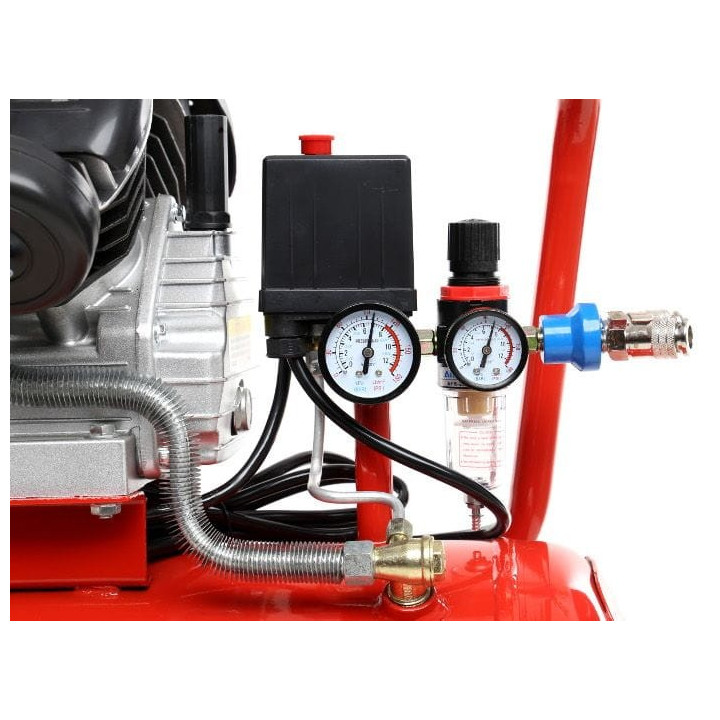 Kompresor olejowy 50L 2 Tłoki KD1479 + Seperator