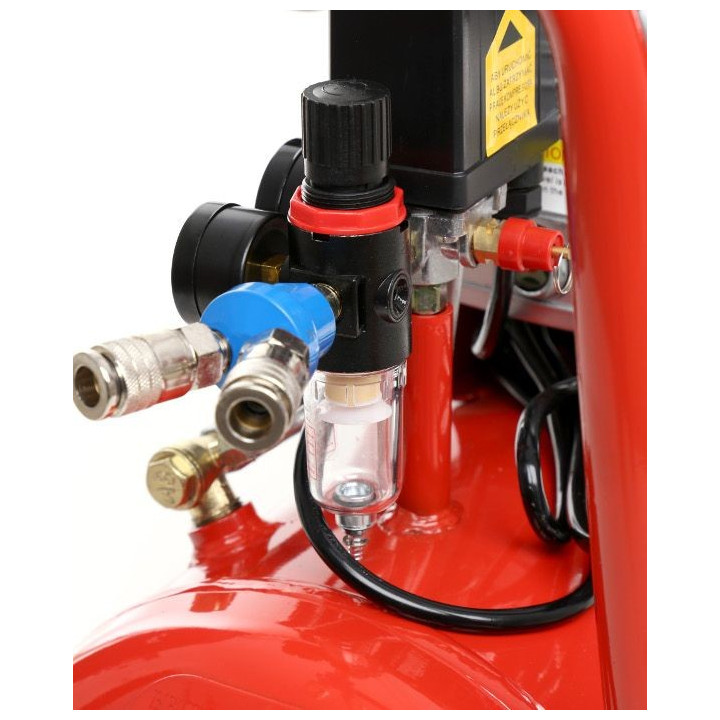 Kompresor olejowy 50L 2 Tłoki KD1479 + Seperator