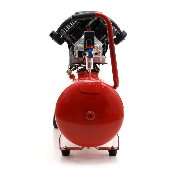 Kompresor olejowy 100L 2 Tłoki KD1480 + Separator