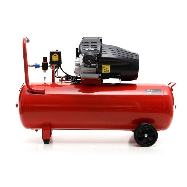 Kompresor olejowy 100L 2 Tłoki KD1480 + Separator