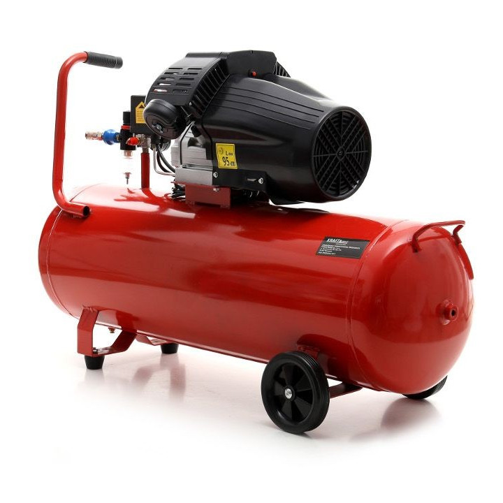 Kompresor olejowy 100L 2 Tłoki KD1480 + Separator